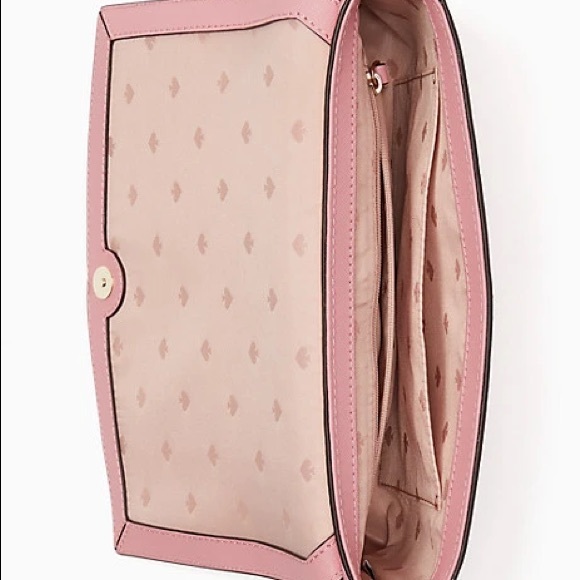 Kate Spade Laurel Way Greer Crossbody in Bright Carnation - Picture 2 of 5